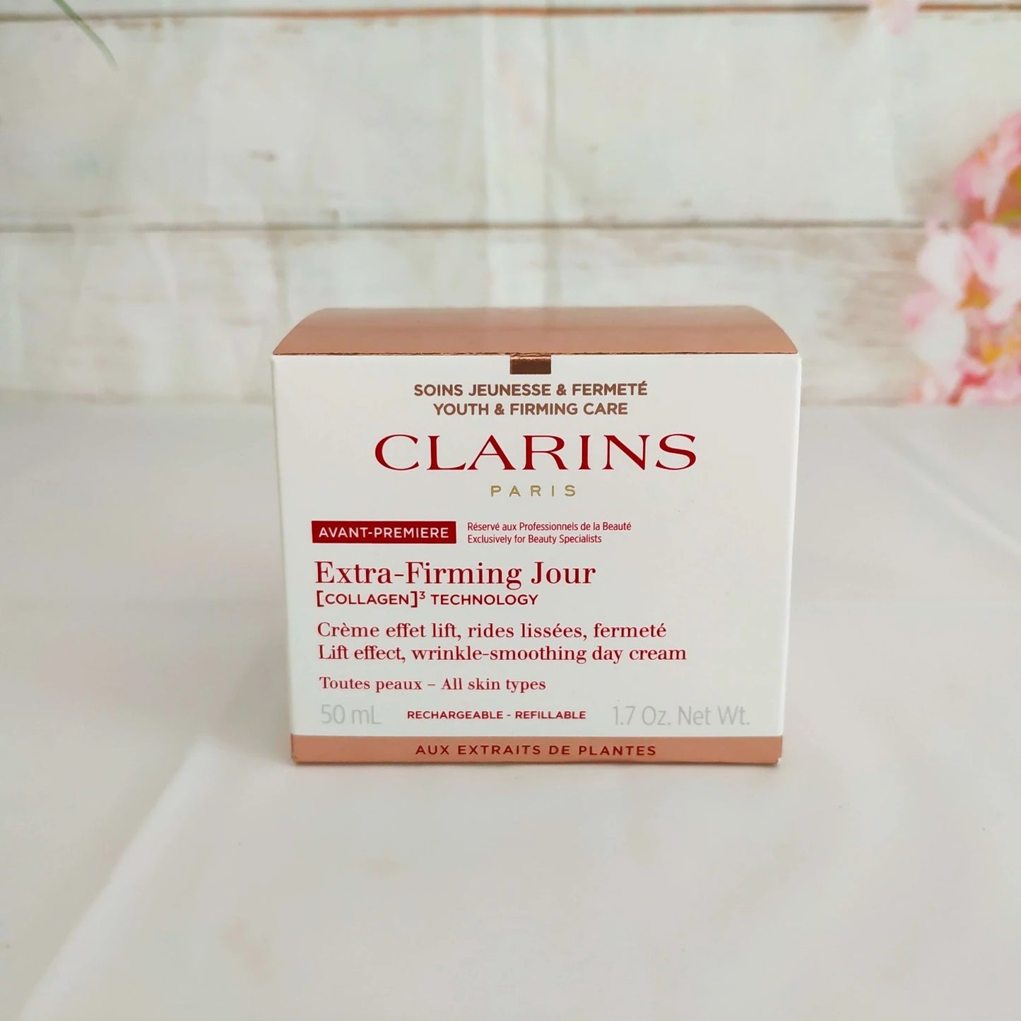 Clarins Extra-Firming Jour – Crema de Dia Firmeza (Recargable)