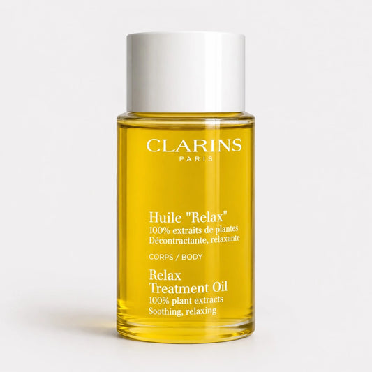 Clarins Huile Relax 100 ml: Aceite Corporal Relajante 100% Puro