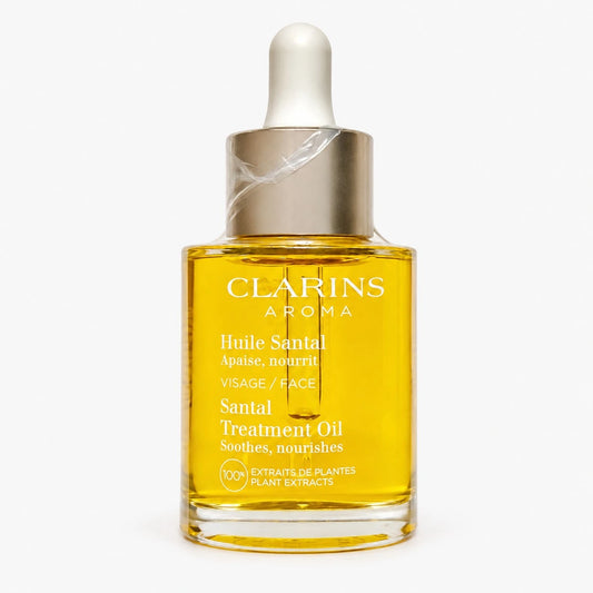 Clarins Huile Santal 30 ml: Aceite facial nutritivo y calmante