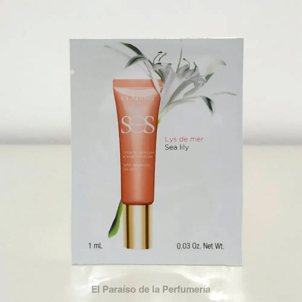 SOS Primer - 03 Coral - Minimiza Manchas y Unifica el Tono de Piel 1 ml - base de maquillaje