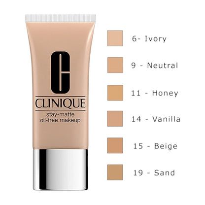 Clinique Stay-Matte Oil-Free Makeup
