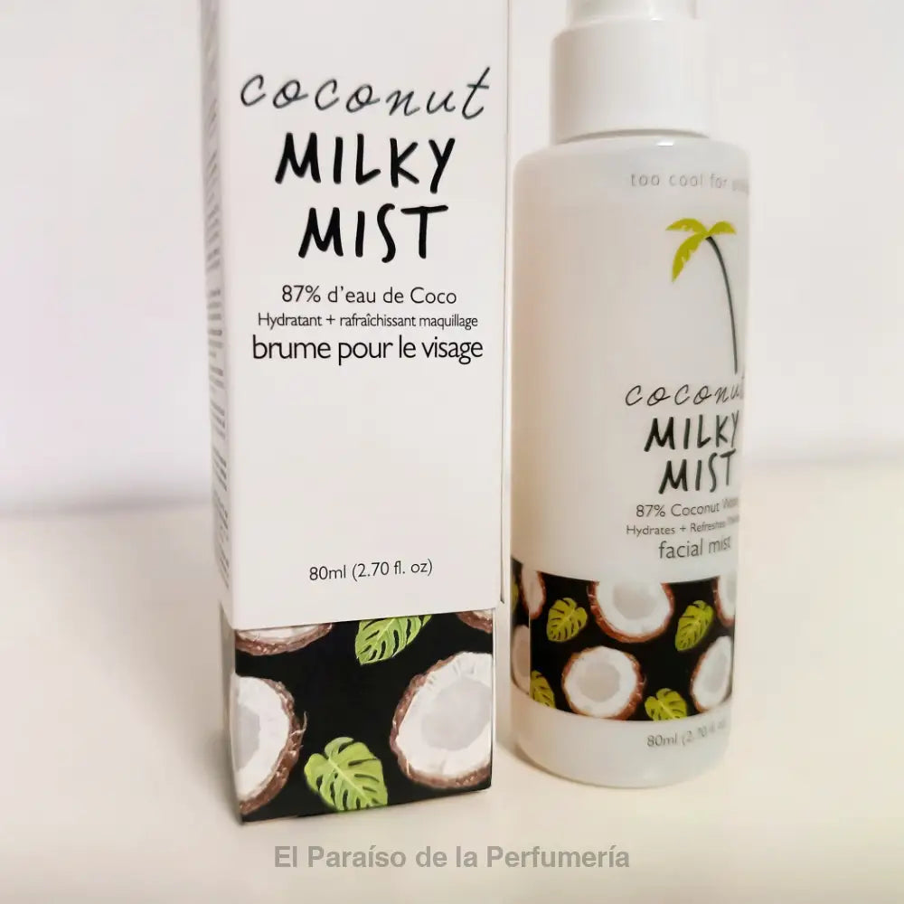 Coconut Milky Mist Bruma Facial Hidratante | Piel Fresca y Radiante con Agua de Coco - Bruma facial