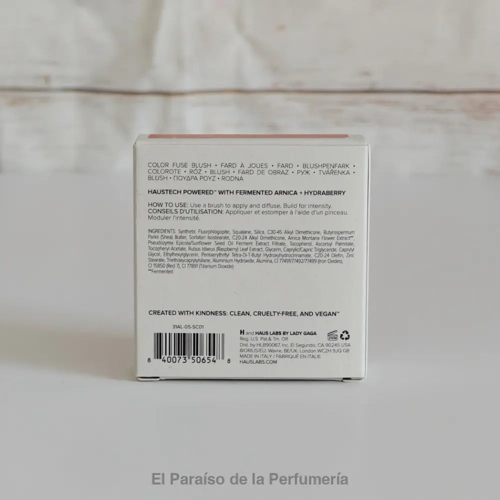 Color Fuse Blush - French Rosette: Rubor en Polvo Vegano - colorete