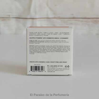 Color Fuse Blush - French Rosette: Rubor en Polvo Vegano - colorete