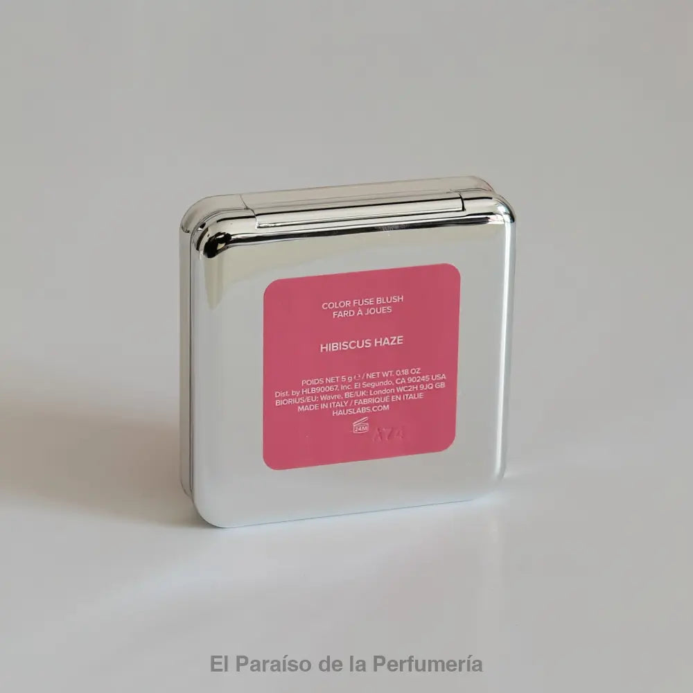 Color Fuse Blush - Hibiscus Haze: Rubor en Polvo Vegano - colorete
