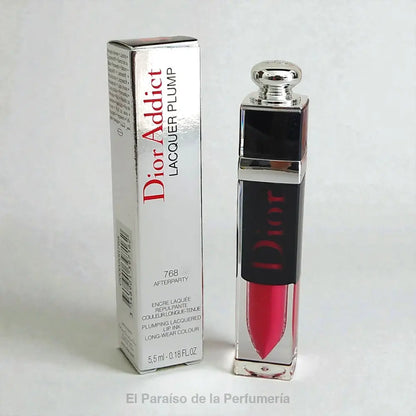 DiorAddict Lacquer Plump – 768 Afterparty - Tinta Labial Voluminizadora - Barra de labios