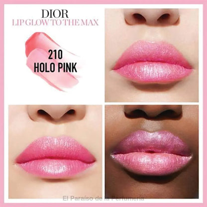 DiorAddict Lip Glow To The Max Double Color & Glow Lip Balm - 210 Holo Pink - Barra de labios