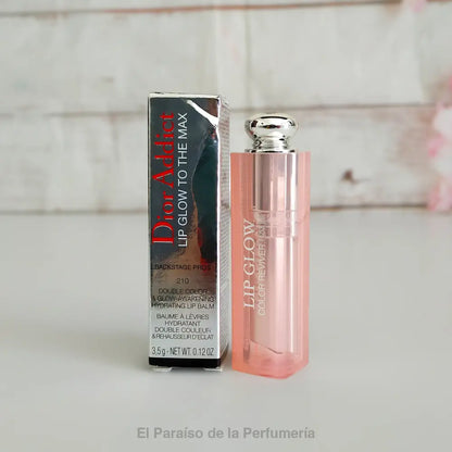 DiorAddict Lip Glow To The Max Double Color & Glow Lip Balm - 210 Holo Pink - Barra de labios