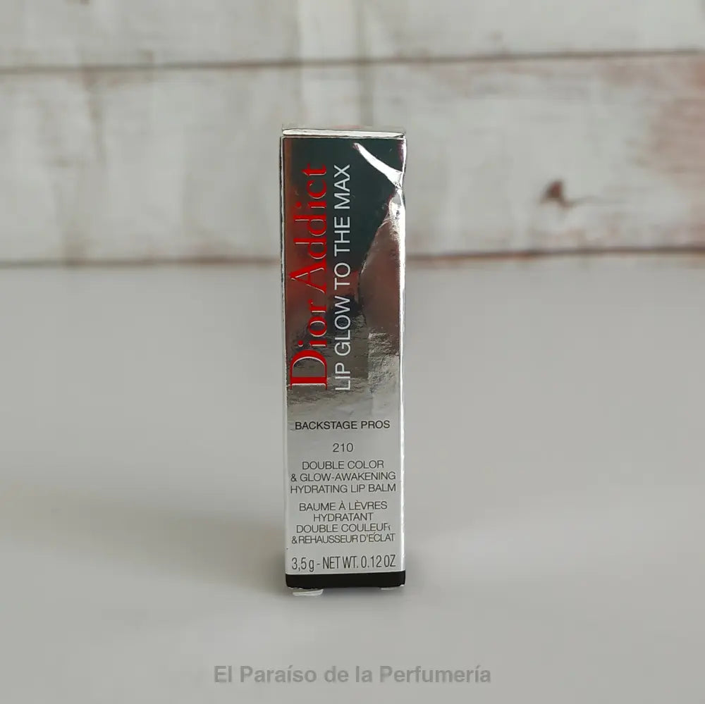 DiorAddict Lip Glow To The Max Double Color & Glow Lip Balm - 210 Holo Pink - Barra de labios