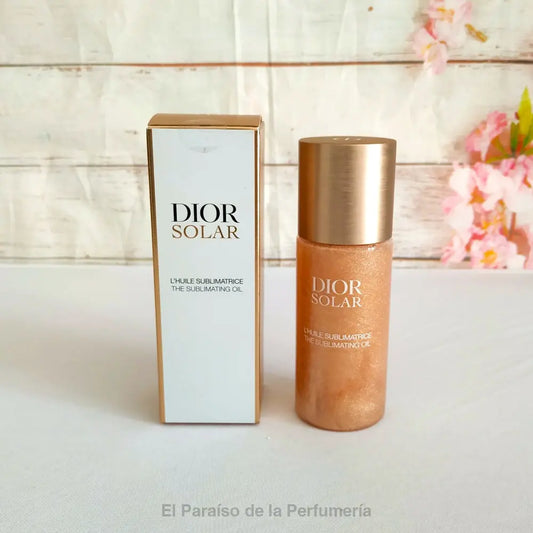 DiorSolar The Sublimating Oil - Aceite de rostro cuerpo y cabello - aceite corporal