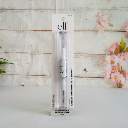 e.l.f. Clear Brow & Lash Mascara  Gel para Cejas y Pestañas Transparente