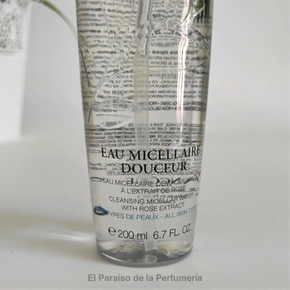 Eau Micellaire Douceur - Agua Micelar Limpiadora Suave - Limpieza facial