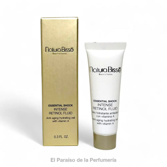 Essential Shock - Intense Retinol Fluid - Velo hidratante antiedad con vitamina A - Crema facial