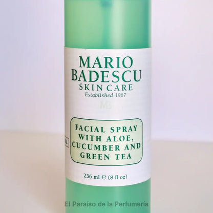 Facial Spray with Aloe Cucumber and Green Tea - Bruma Facial Tonificante - tonico