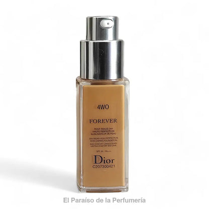 Forever Teint Tenue 24H- 4WO Warm Olive - Base de Maquillaje de Alta Perfección SPF35 - base de maquillaje