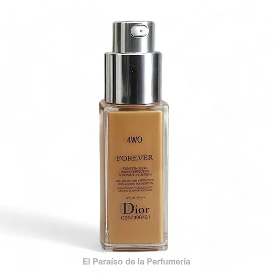 Forever Teint Tenue 24H- 4WO Warm Olive - Base de Maquillaje de Alta Perfección SPF35 - base de maquillaje