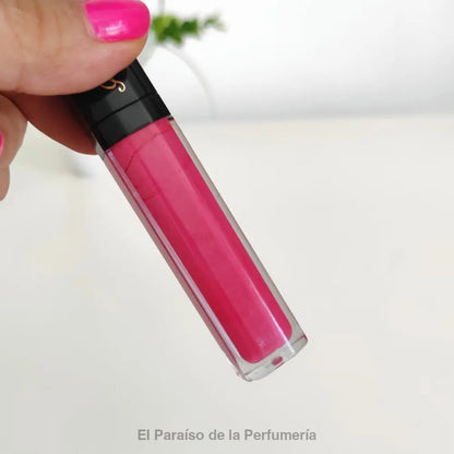 Gloss D’Enfer Maxi Shine 468 Candy Strip: Brillo de labios intenso y duradero - brillo de labios