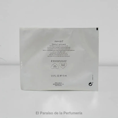 Inhibit Tensolift Neck Mask - Máscarilla Lifting Intensiva Cuello y Escote - mascarilla facial