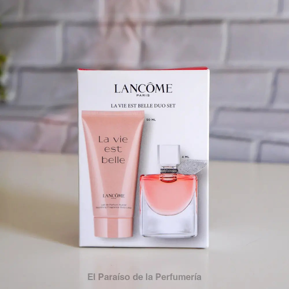 La Vie est Belle - Duo Set Crema Corporal y Miniatura de Perfume - Perfume