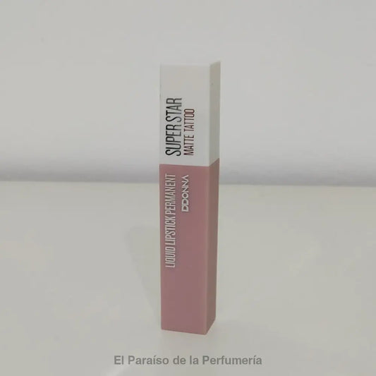 Labial Líquido Mate Permanente Nº 1 - Larga Duración Alta Pigmentación - Barra de labios
