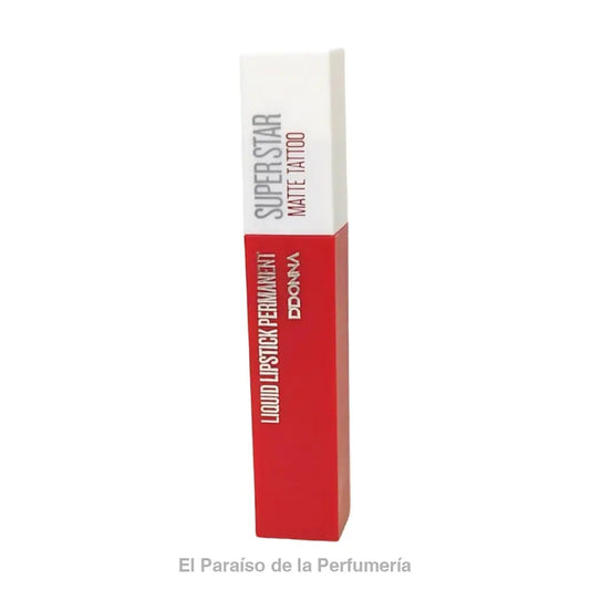 Labial Líquido Mate Permanente Nº 4 - Larga Duración Alta Pigmentación - Barra de labios