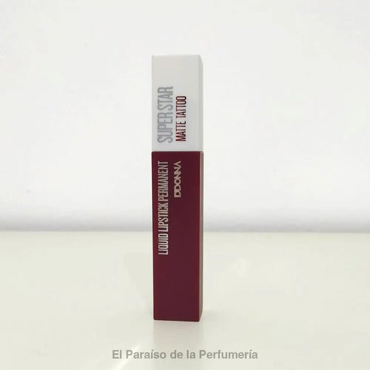Labial Líquido Mate Permanente Nº 6 - Larga Duración Alta Pigmentación - Barra de labios