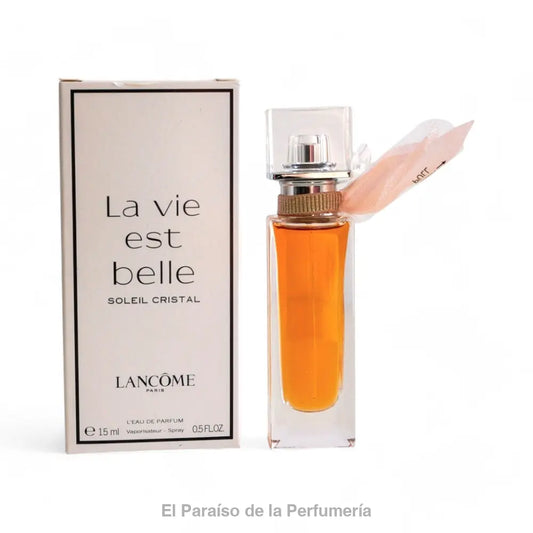 La Vie Est Belle Soleil Cristal - Eau de Parfum 15 ml - Fragancia Femenina - Perfume