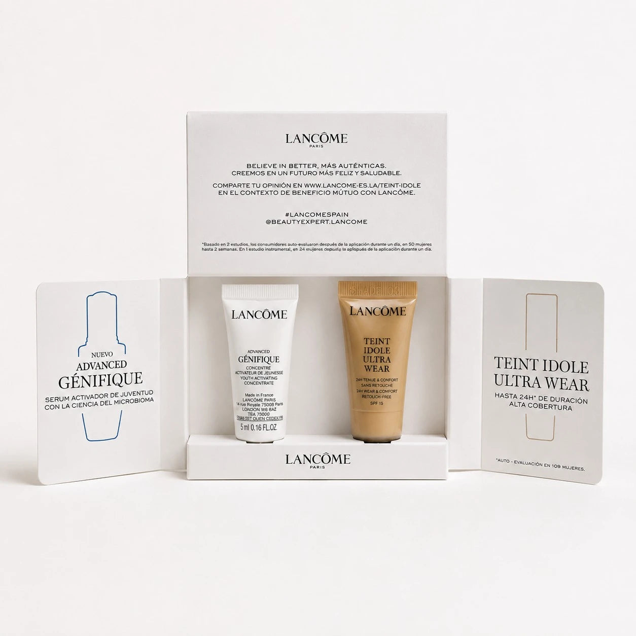 Lancome Pack Teint Idole Ultrawear - Maquillaje y Serum facial