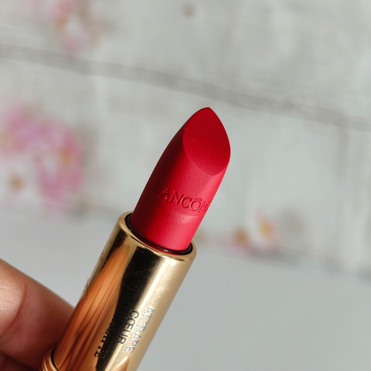 lancome L'Absolu Rouge Drama Matte 505 Attrape Coeur 