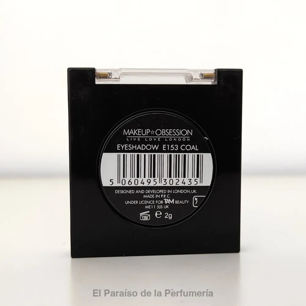 Makeup Obsession - E153 Coal - Sombra de Ojos - Sombra de ojos