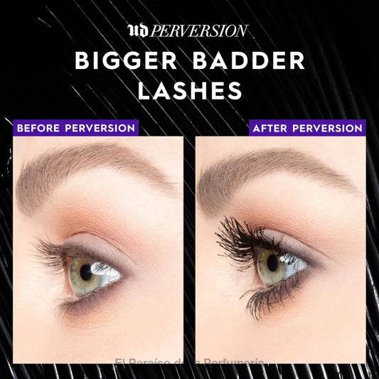 Máscara de Pestañas Perversion: Volumen Intenso y Color Ultra Negro - Mascara de pestañas