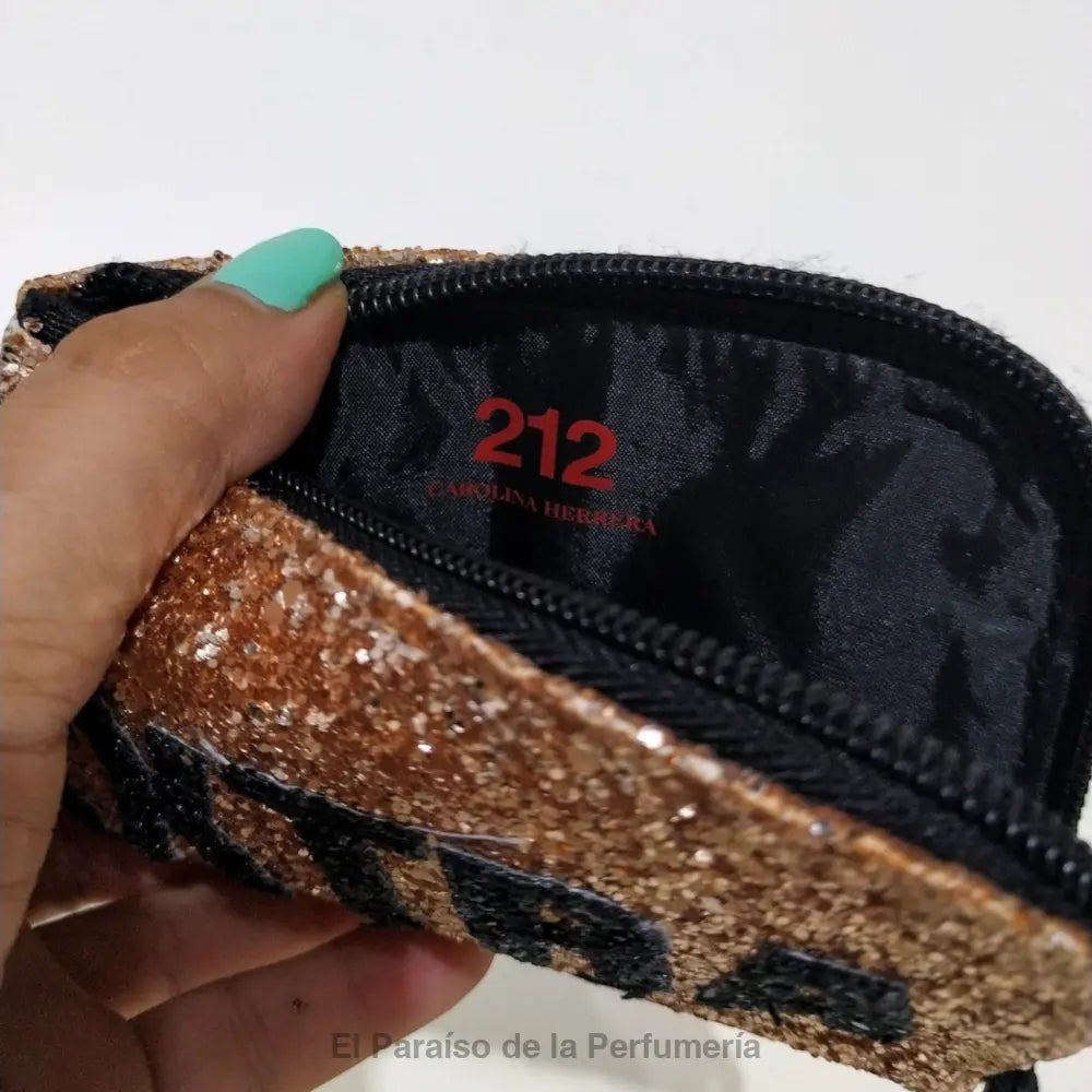 Monedero 212 Glitter - Marca de Lujo - monedero