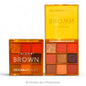 Paleta de 9 Sombras de Ojos Caramel Brown Ddonna - Ojos Ahumados Naturales y Glamorosos - Sombra de ojos