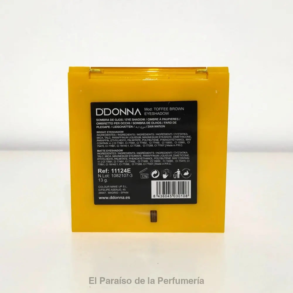Paleta de Sombras de Ojos Toffee Brown: 9 Tonos Cálidos y Versátiles - Sombra de ojos