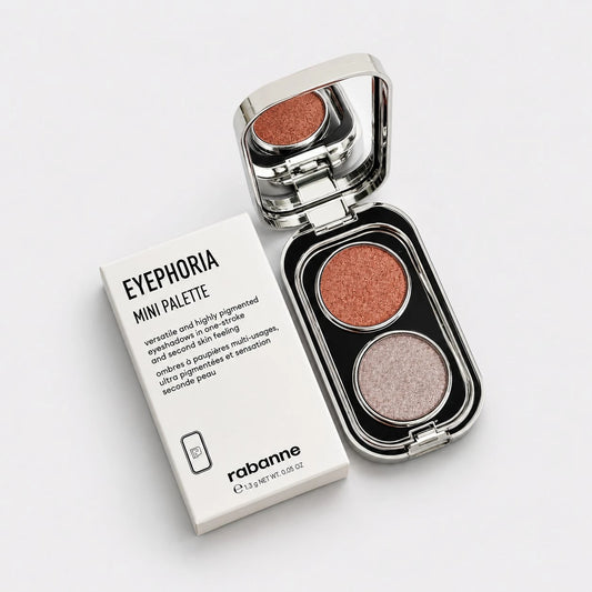 Rabanne Makeup Eyephoria Mini Palette – Gegensätze ziehen sich an