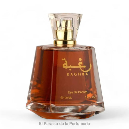 RAGHBA - Eau de Parfum 100 ml Unisex - Fragancia Árabe - Perfume