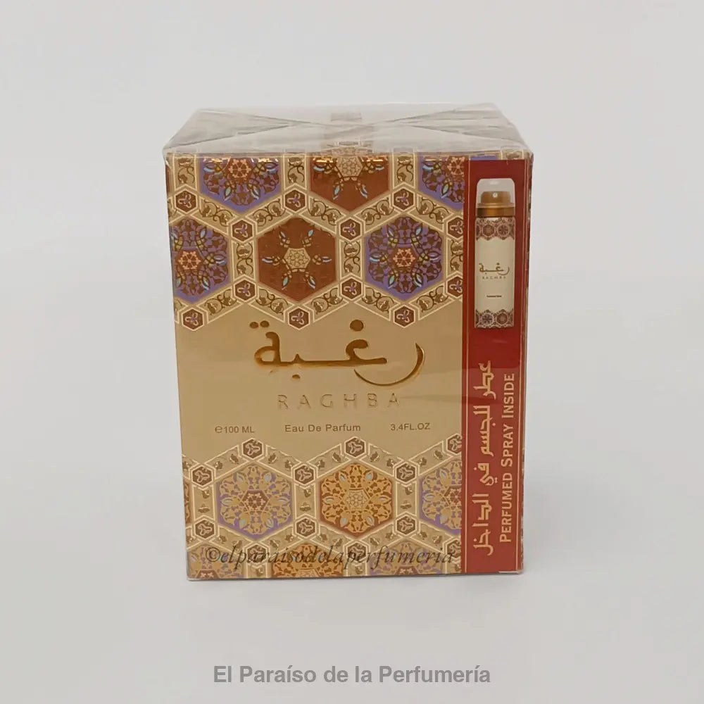 RAGHBA - Eau de Parfum 100 ml Unisex - Fragancia Árabe - Perfume