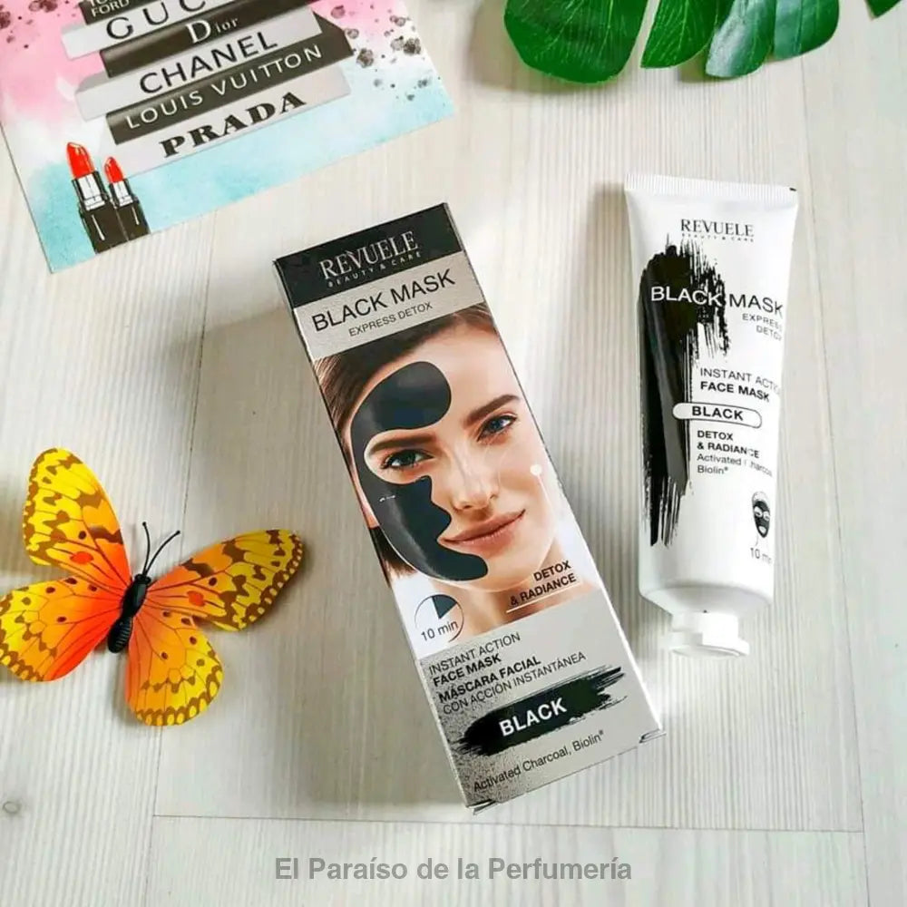 REVUELE Mascarilla Black Detox Express 80 ml - mascarilla facial