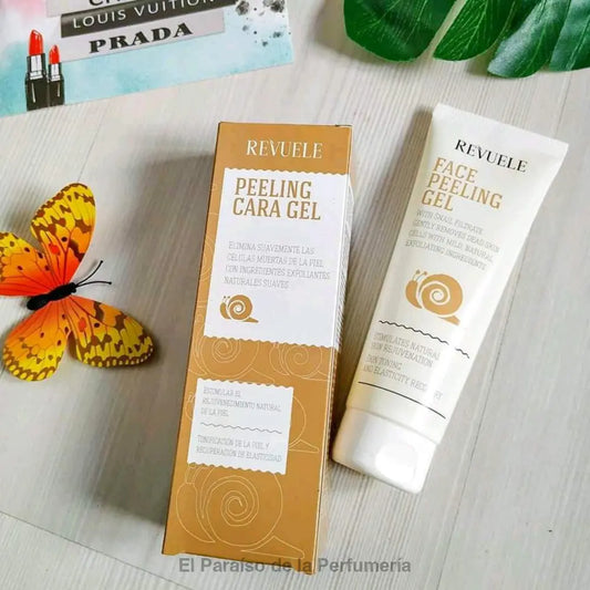 REVUELE Peeling Gel Facial Extracto de Caracol 80 ml - mascarilla facial