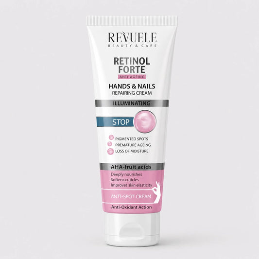 REVUELE Retinol Forte Crema Reparadora Manos y Uñas 100 ml