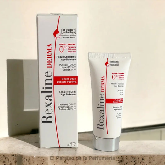 REXALINE Derma Delicate Peeling Exfoliante Suave 30ml - mascarilla facial