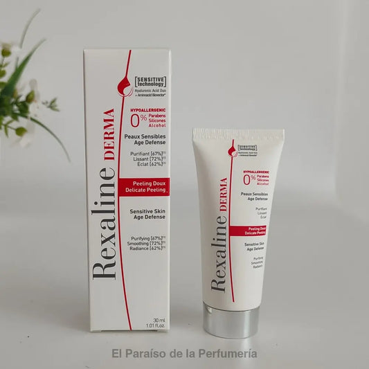 REXALINE Derma Delicate Peeling Exfoliante Suave 30ml - mascarilla facial
