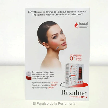 REXALINE Derma Masque en Creme de Nuit 1 Cápsula - mascarilla facial