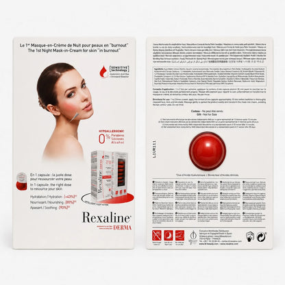 REXALINE Derma Masque en Creme de Nuit 1 Cápsula