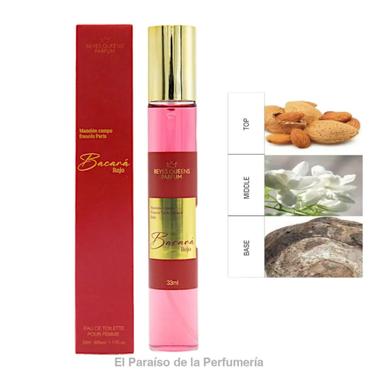 REYES QUEENS Bacará Rojo Pour Femme Eau de Toilette 33 ml - Perfume