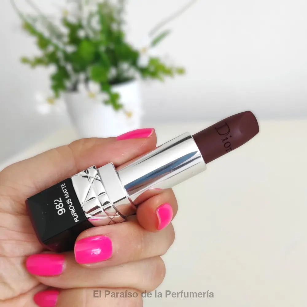 Rouge Lipstick - 982 Furious Matte - Barra de Labios Mate - Barra de labios