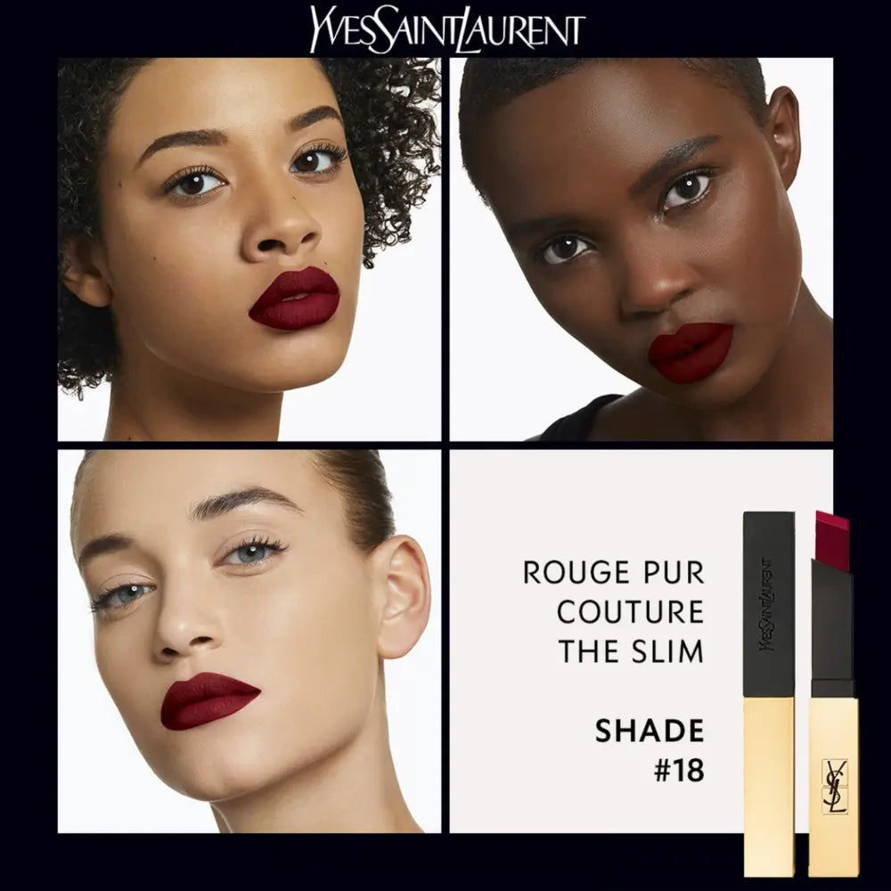 Rouge Pur Couture The Slim - 18 Reverse Red - Barra de Labios - Barra de labios