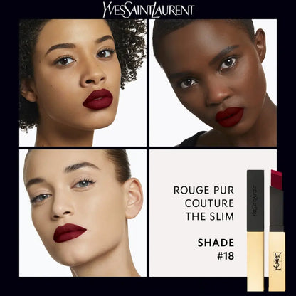 Rouge Pur Couture The Slim - 18 Reverse Red - Barra de Labios - Barra de labios