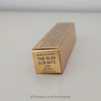 Rouge Pur Couture The Slim Glow Matte - 205 Secret Rosewood - Barra de Labios - Barra de labios