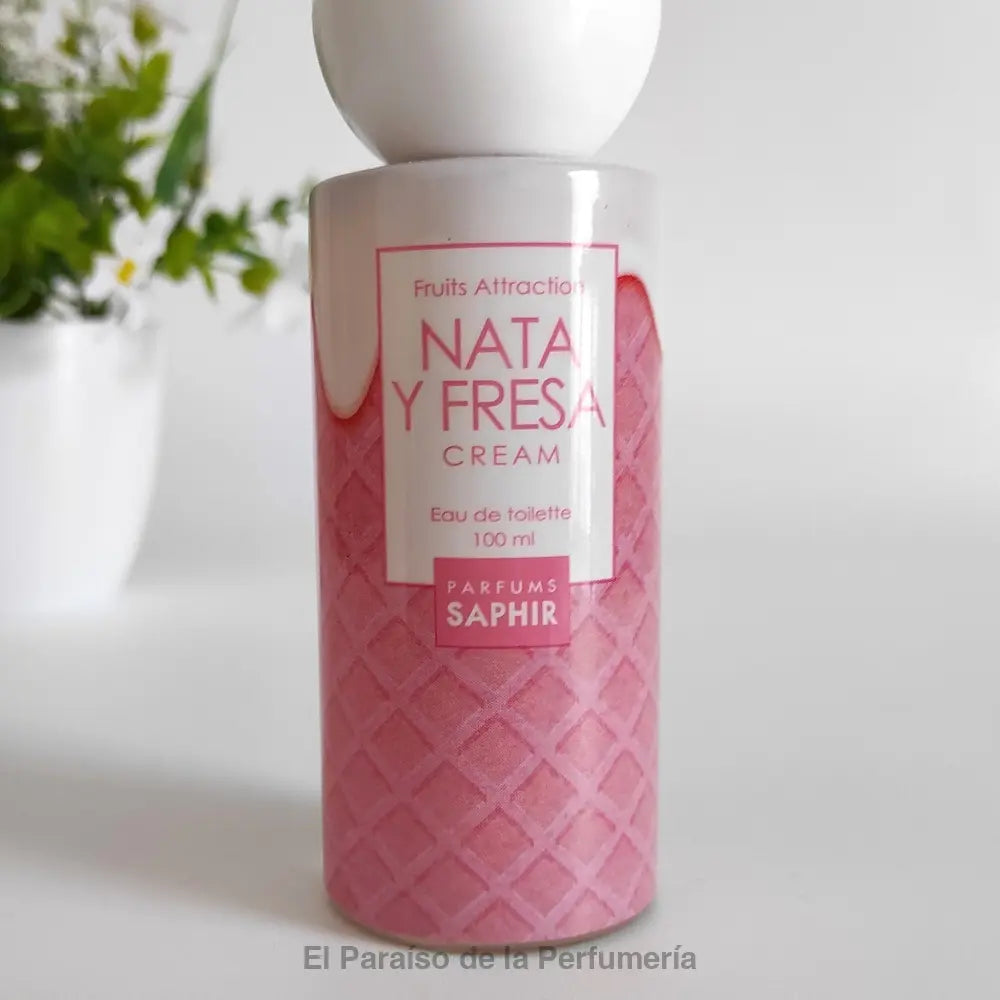 SAPHIR Nata y Fresa Cream Eau de Toilette 100 ml - Perfume